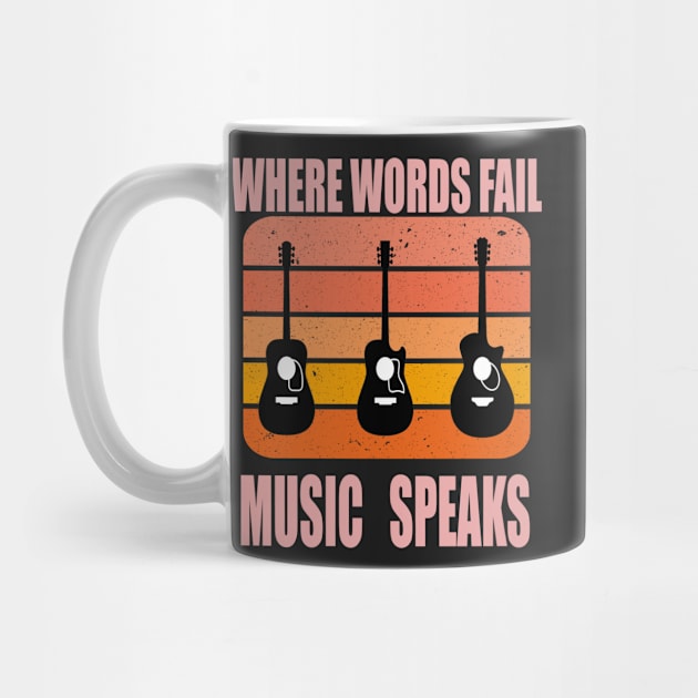 where words fail music speaks guitar | music lovers and dance | pop song by stylechoc